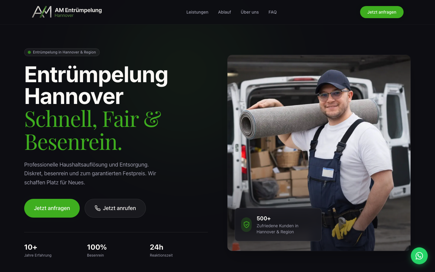 AM Entrümpelung